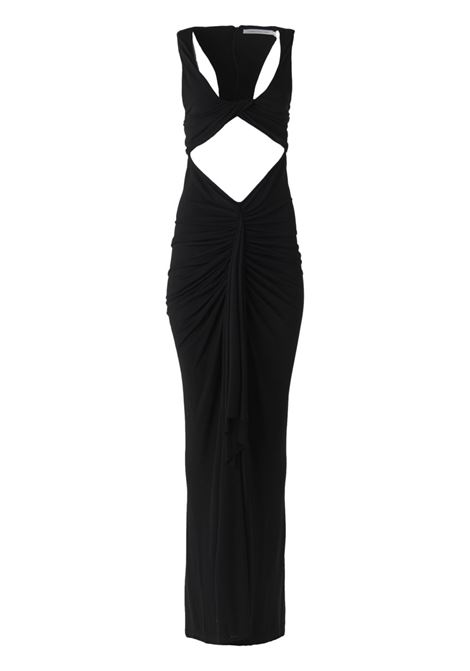 Black Vivenda draped cut-out dress - CHRISTOPHER ESBER women